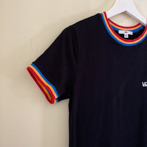 Vans Rainbow Skater T Shirt Dress Size XS - Picture 5 of 10